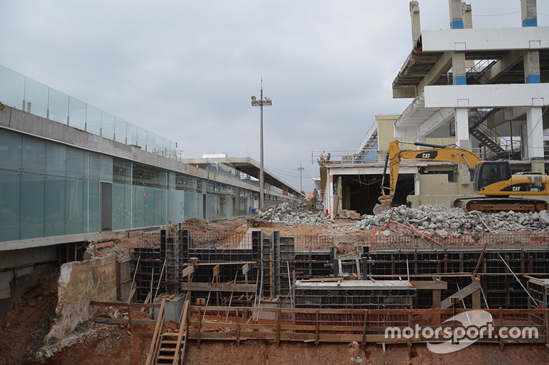 Obras en Interlagos