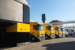 Vrachtwagens van Renault Sport F1 Team
