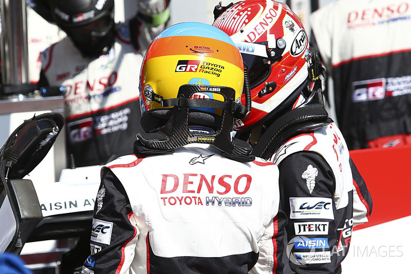 #8 Toyota Gazoo Racing Toyota TS050: Sébastien Buemi, Kazuki Nakajima, Fernando Alonso