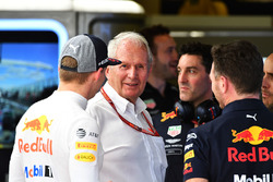 Max Verstappen, Red Bull Racing, Dr Helmut Marko, Red Bull Motorsporları Danışmanı ve Christian Horn