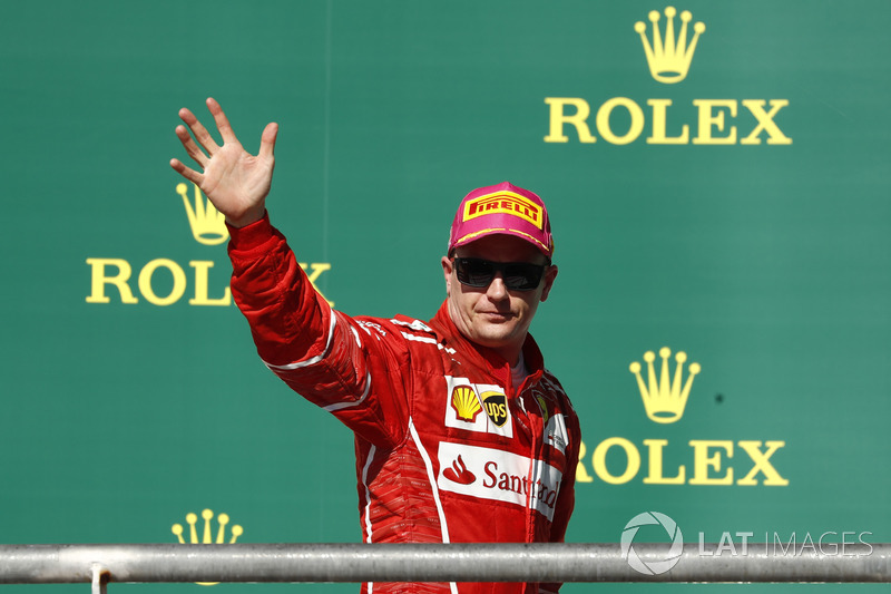 Raikkonen 89. kez podyumda