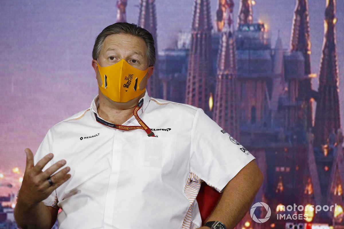 Генеральный директор McLaren Зак Браун