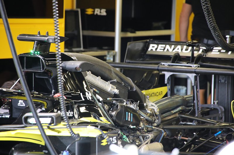 Renault R.S.19, dettaglio del motore Spec B