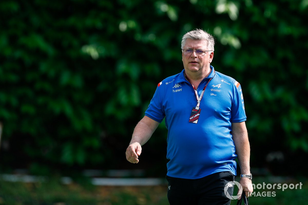 Otmar Szafnauer, jefe e Alpine en la F1.