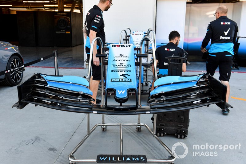 Front wing of Williams Racing FW42