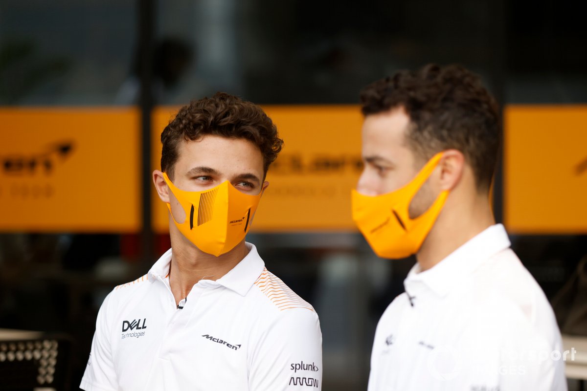 Lando Norris, McLaren, Daniel Ricciardo, McLaren