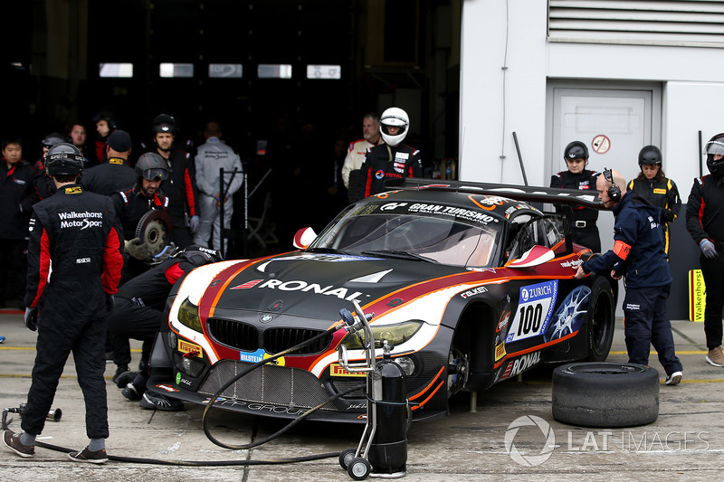 30. #100 Walkenhorst Motorsport BMW Z4 GT3: Peter Posavac, Rudi Adams, Jörg Müller, Alex Lambertz