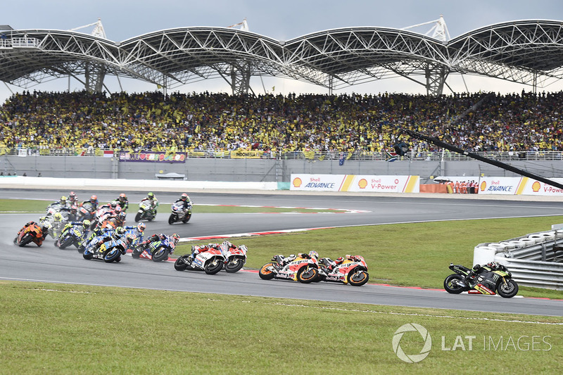 Жоанн Зарко, Monster Yamaha Tech 3, лідер першого кола гонки у 2017 році