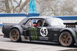 Top Gear-opnames in Londen met Matt LeBlanc en Ken Block