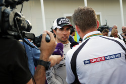 Sergio Perez, Sahara Force India F1 with the media