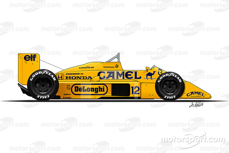 Lotus 99T Айртона Сенни