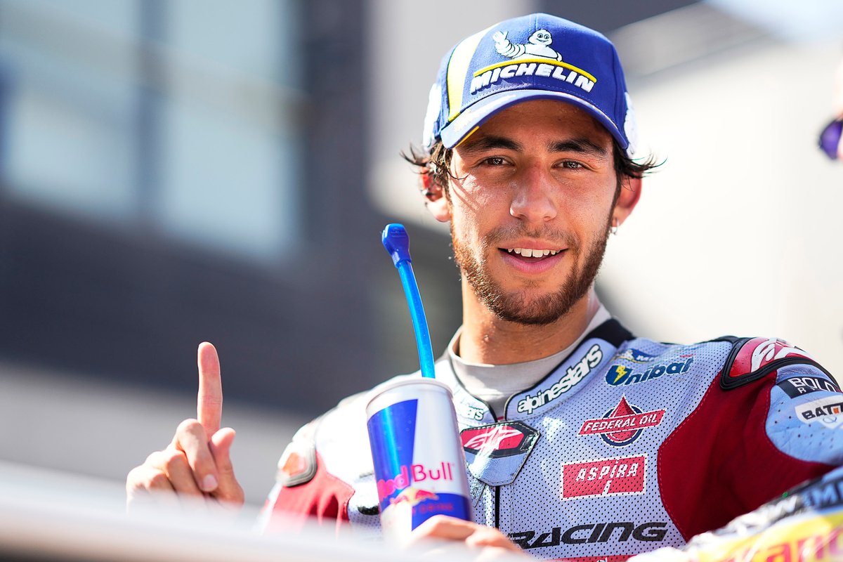 Le vainqueur Enea Bastianini, Gresini Racing