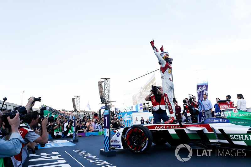 Daniel Abt, Audi Sport ABT Schaeffler, memenangi ePrix Berlin