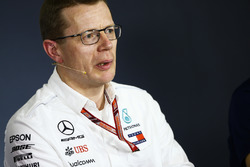 Andy Cowell, Managing Director, HPP, Mercedes AMG, nella conferenza stampa