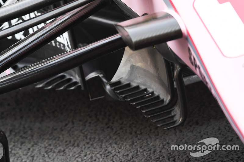 Аеродинамічні елементи Sahara Force India VJM10