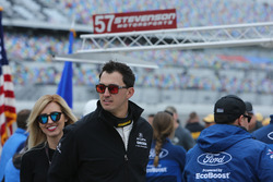 Graham Rahal, Michael Shank Racing, mit Ehefrau Courtney Force