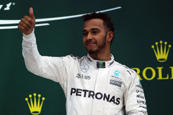 Podium: 1. Lewis Hamilton, Mercedes AMG F1