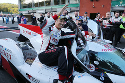Race winners #8 Toyota Gazoo Racing Toyota TS050: Sébastien Buemi, Kazuki Nakajima, Fernando Alonso