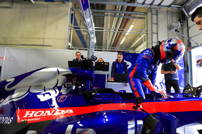 Marc Marquez, test con la Toro Rosso F1