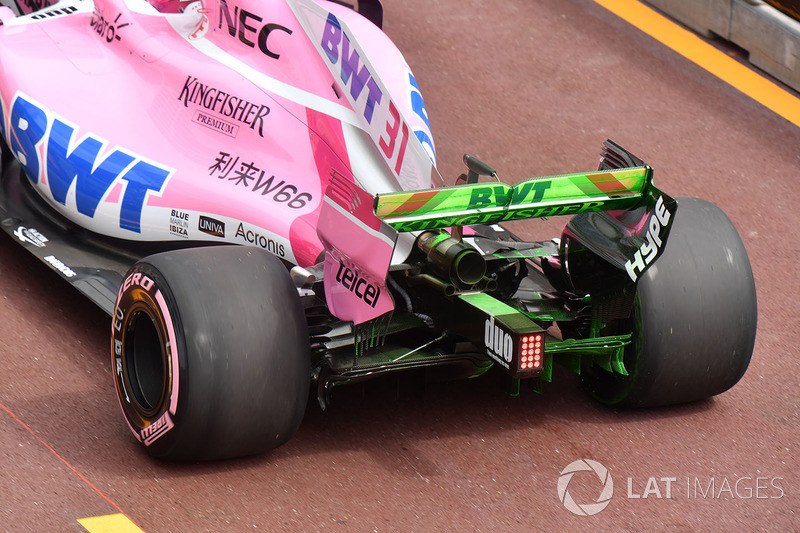 Force India VJM11 met aero-verf