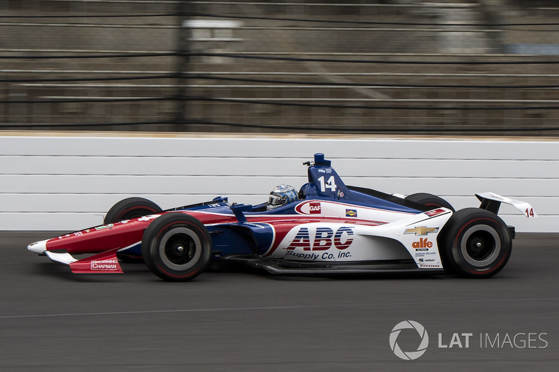 DNF: Tony Kanaan, A.J. Foyt Enterprises, Chevrolet