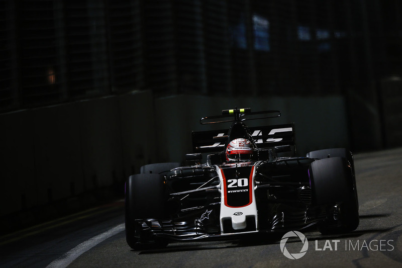 Ausfall: Kevin Magnussen, Haas F1 Team VF-17