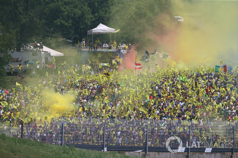 Fans of Valentino Rossi, Yamaha Factory Racing