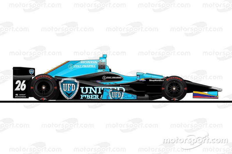 Startpositie 5: Carlos Munoz (Andretti-Honda)