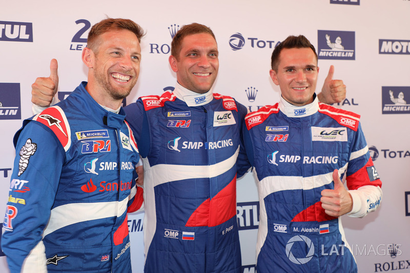 #11 SMP Racing BR Engineering BR1: Mikhail Aleshin, Vitaly Petrov, Jenson Button