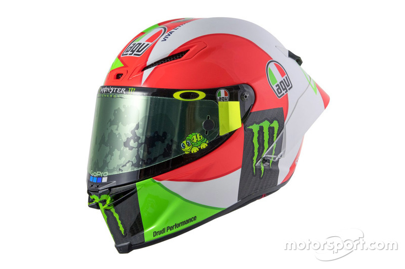 Capacete de Valentino Rossi, Yamaha Factory Racing