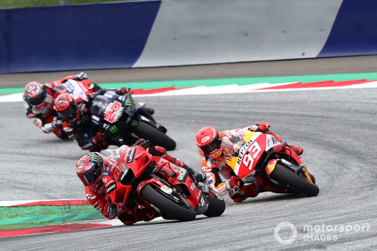 Francesco Bagnaia, Ducati Team Marc Marquez, Repsol Honda Team
