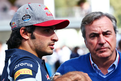 Карлос Сайнс-мол., Scuderia Toro Rosso з батьком Карлосом Сайнсом