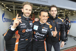 I polesitter LMP2 Roman Rusinov, Nathanael Berthon, René Rast, G-Drive Racing