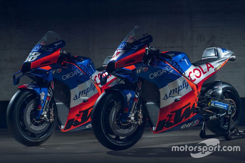 Livrée 2020 des RC16 du team Red Bull KTM Tech3