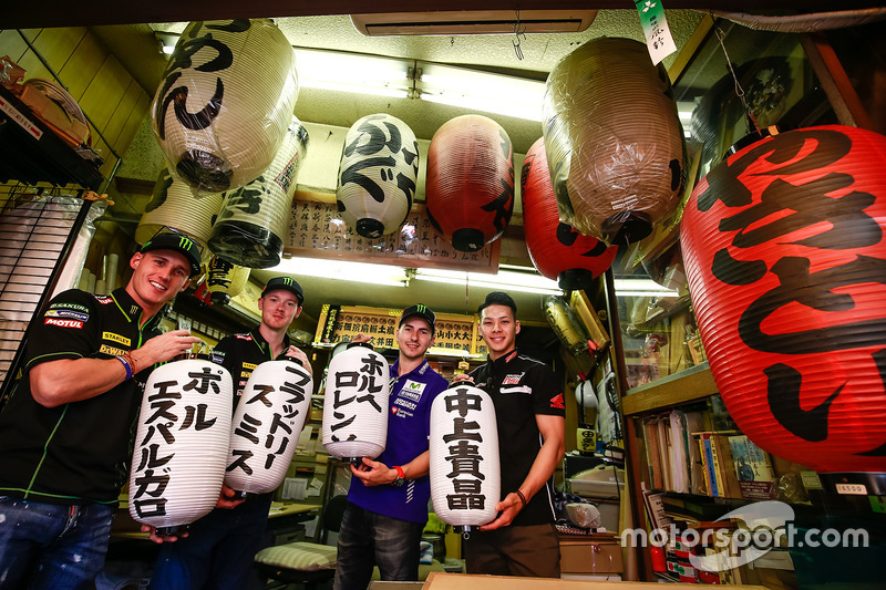 Пол Еспаргаро, Monster Yamaha Tech 3, Бредлі Сміт, Monster Yamaha Tech 3, Хорхе Лоренсо, Yamaha Fact