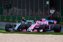 Валттері Боттас, Mercedes-AMG F1 W09 EQ Power+ Серхіо Перес, Force India