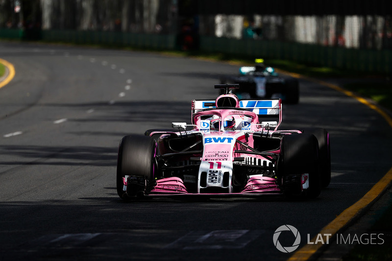 Sergio Perez, Force India VJM11 Mercedes