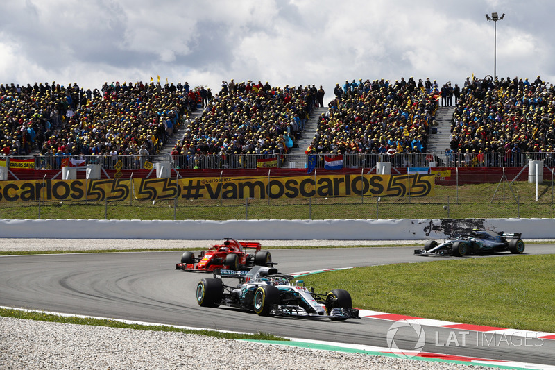 Льюіс Хемілтон, Mercedes AMG F1 W09, Себастьян Феттель, Ferrari SF71H, Валттері Боттас