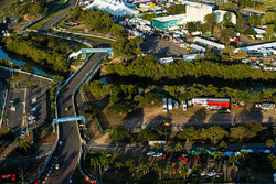 Una vista panorámica del circuito de calle de Townsville