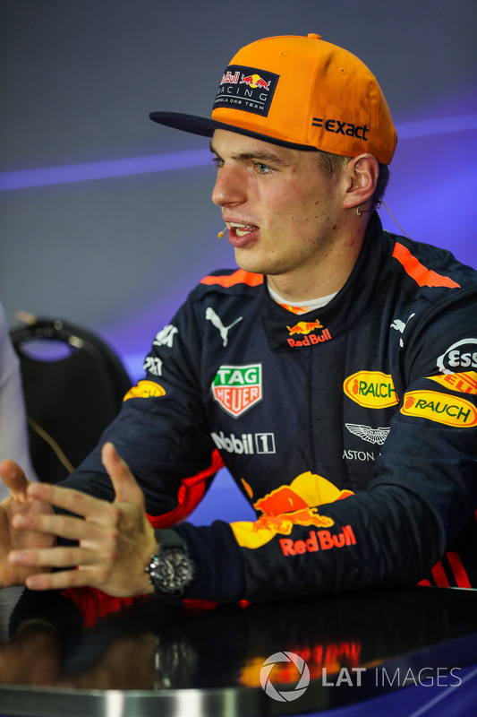 Max Verstappen, Red Bull Racing in the Press Conference
