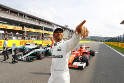Polesitter Lewis Hamilton, Mercedes AMG F1
