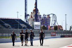 Trackwalk: Daniil Kvyat, Scuderia Toro Rosso
