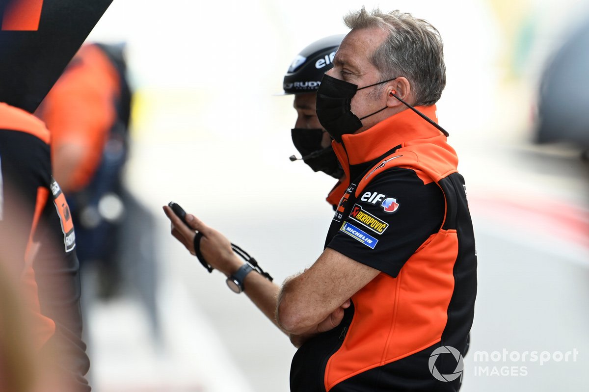 Эрв Поншараль, руководитель KTM Tech 3