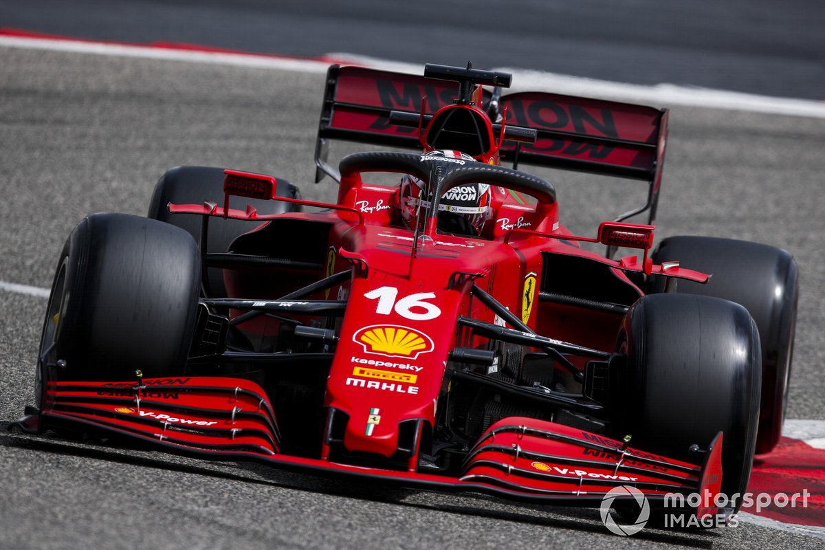 Charles Leclerc, Ferrari SF21.