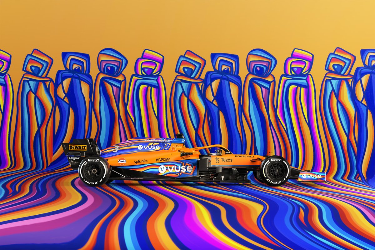 La decoración especial de McLaren para el GP de Abu Dhabi.