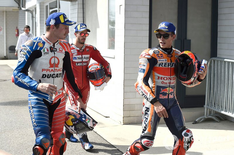 Jack Miller, Pramac Racing, Andrea Dovizioso, Ducati Team, Marc Marquez, Repsol Honda Team