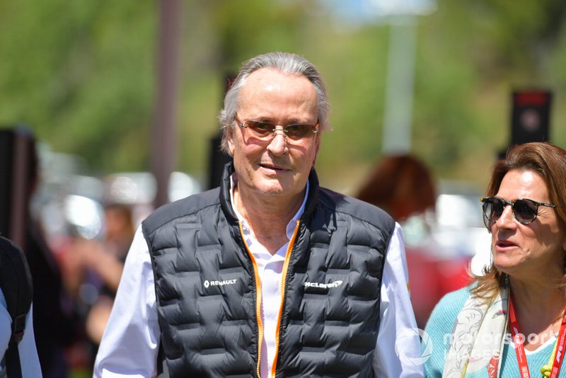 Mansour Ojjeh, co-owner, McLaren