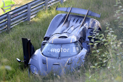 Koenigsegg One:1 Crash