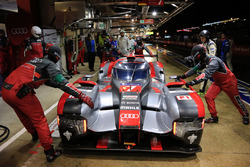 #7 Audi Sport Team Joest, Audi R18: Marcel Fassler, Andre Lotterer, Benoit Tréluyer