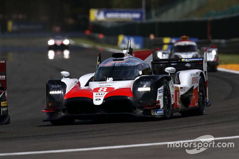 #8 Toyota Gazoo Racing Toyota TS050: Sébastien Buemi, Kazuki Nakajima, Fernando Alonso
